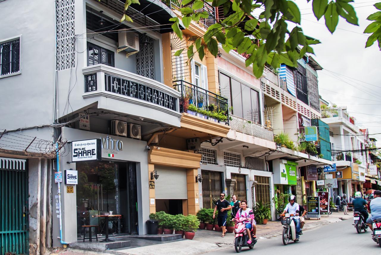 The Share Phnom Penh Hostel Exterior foto